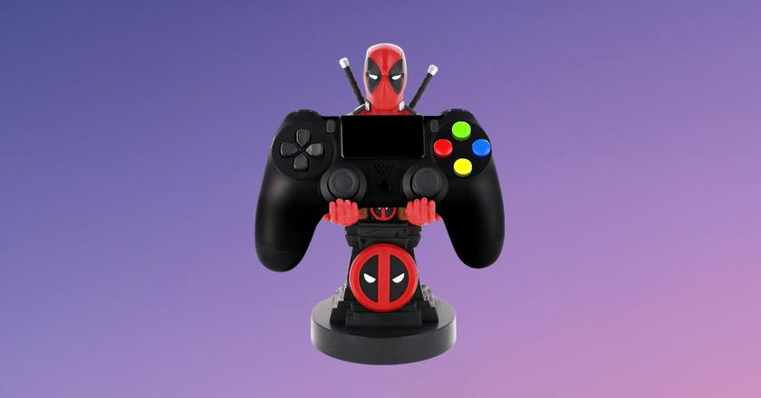 support manette xbox 360 Marvel "Deadpool"