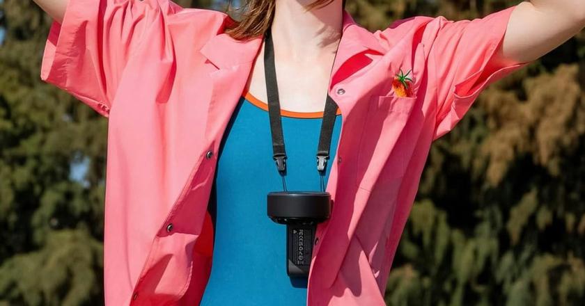 JISULIFE Handheld Fan Life7 ventilateur pour voiturette de golf en été