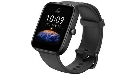 Amazfit Bip 3 : écran LCD 1,69", capteur SpO2, GPS et autonomie jusqu'à 14 jours à moins de 60 $