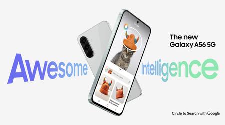 Le Samsung Galaxy A56 fait ses débuts avec une nouvelle puce, un appareil photo de 50 Mpx et Android 15