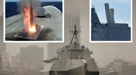 La marine américaine a équipé le navire de combat littoral USS Savannah d'un lanceur Mk 70 pour les missiles Tomahawk et Standard Missile 6 Block IB.