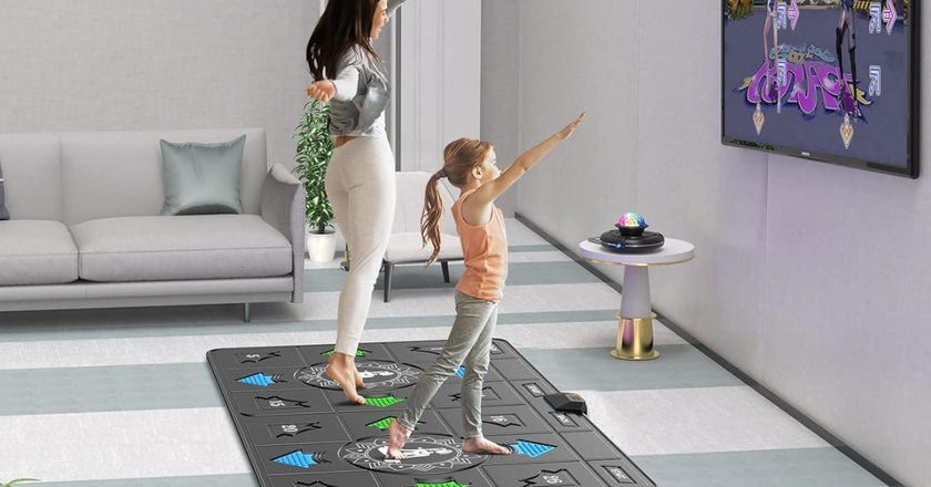 FWFX Electronic Dance Mats tapis de danse pour enfants
