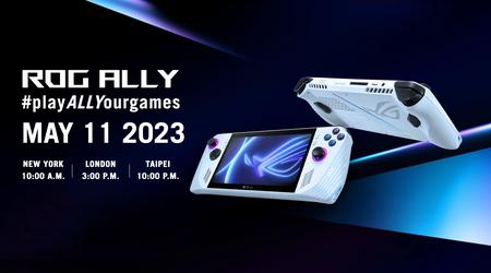 C'est officiel : ASUS dévoilera la console de jeu ROG Ally avec écran 120Hz et puce AMD lors de l'événement du 11 mai.