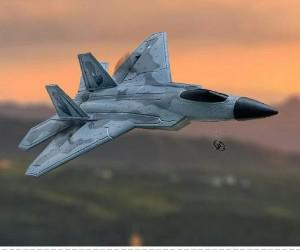 HAWK'S WORK F22 RC Avion