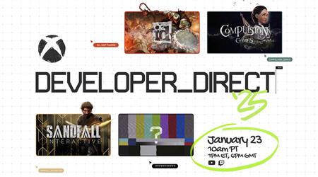 C'est officiel : Le Xbox Developer Direct aura lieu le 23 janvier avec trois jeux très attendus et une surprise.