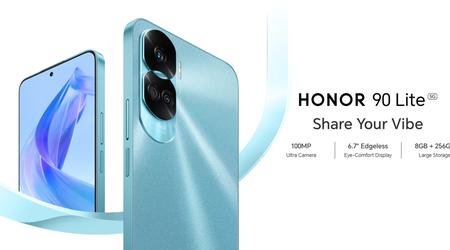 Honor 90 Lite : Puce Dimensity 6020, appareil photo 100 MP et batterie 4500 mAh avec charge 35W