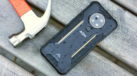 Avis sur l'AGM H3 : un smartphone robuste avec caméra de vision nocturne 
