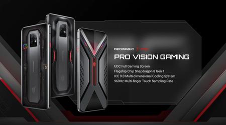 Lancement mondial du Red Magic 7 Pro avec puce Snapdragon 8 Gen 1 et caméra sous écran