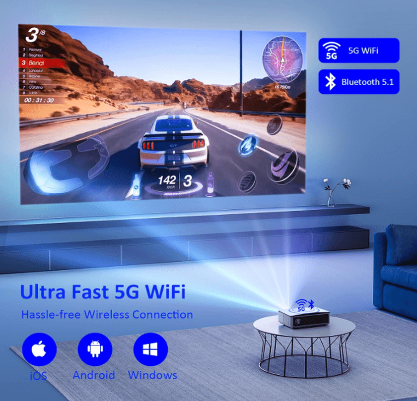 Projecteur WiFi NexiGo ‎PJ30 Modèles de projecteurs NexiGo