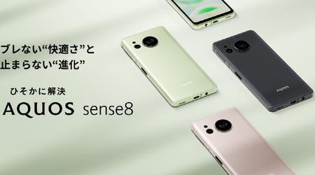 Sharp Aquos Sense 8 - Snapdragon 6 Gen 1, écran OLED IGZO 180Hz, NFC, appareil photo 50MP et protection IP68 pour 415