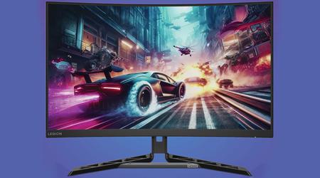 Lenovo Legion R32qc-30 : Moniteur de jeu avec écran QHD incurvé et prise en charge de 180 Hz pour 349 €.