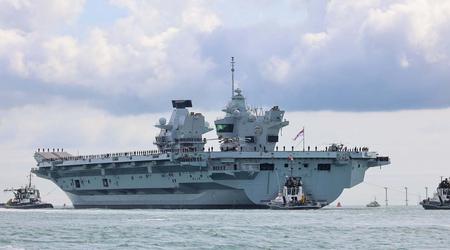 Le HMS Prince of Wales, d'une valeur de 3,85 milliards de dollars, a mis le cap sur les États-Unis. Le plus grand porte-avions britannique recevra des avions de chasse F-35B, des avions convertibles MV-22 et des drones.