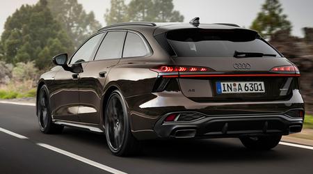 La nouvelle Audi A6 Avant - le break le plus aérodynamique d'Audi doté d'un moteur à combustion interne - a été dévoilée.
