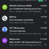 Nouveau design de Gmail pour iPhone