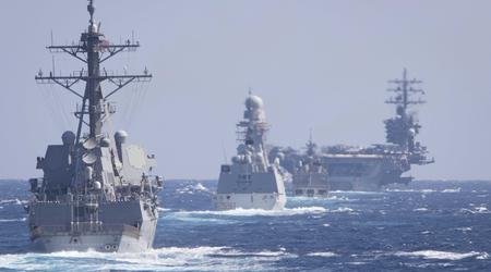 Le destroyer à missiles guidés de classe Arleigh Burke USS Thomas Hudner a abattu un drone lancé depuis le Yémen.