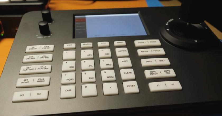 Contrôleur de caméra PTZ zowietek