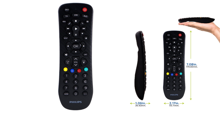 Philips télécommande universelle pour une smart tv vizio