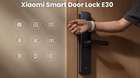 Xiaomi lance la serrure de porte intelligente E30 : un nouveau niveau de sécurité avec neuf méthodes de déverrouillage