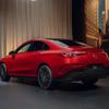 Vue avant de la nouvelle Mercedes-Benz CLA