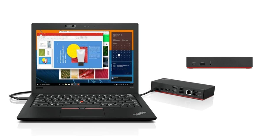 Station d'accueil Lenovo ThinkPad USB-C Gen 2 (40AS0090US) lenovo thinkpad docking station