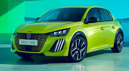 Peugeot augmente l'autonomie de la E-208 électrique à 433 kilomètres