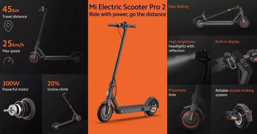  Xiaomi Mi Electric Scooter Pro 2 meilleure e-trottinette pour adultes