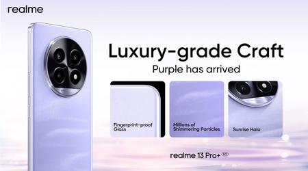 Realme 13 Pro+ avec la nouvelle couleur Monet Purple arrive en Inde