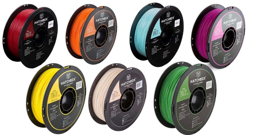 HATCHBOX Noir filament imprimante 3D pour figurines