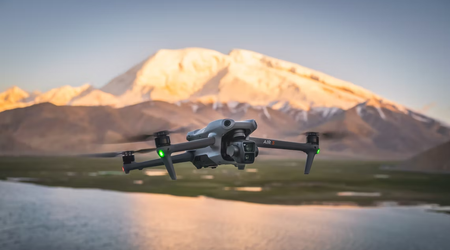 DJI Air 3 - un quadcopter avec deux caméras 4K, une autonomie de vol de 46 minutes et la détection d'obstacles dans toutes les directions, à partir de 1099 euros.