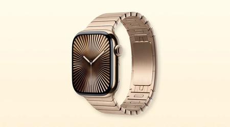 Élégant, cher, riche : Apple a commencé à vendre une version dorée du bracelet Link pour l'Apple Watch