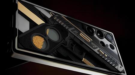 Un Samsung comme vous n'en avez jamais vu : Caviar a dévoilé un Galaxy S25 Ultra exclusif avec une incrustation plaquée or inspirée de John Wick.