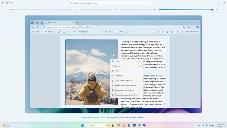 Microsoft dévoile une nouvelle fonction "Cliquer ...