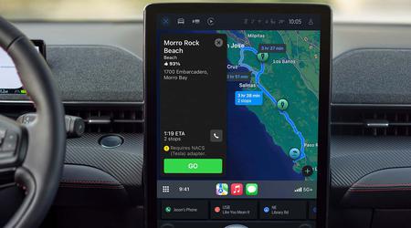 Les voitures électriques Ford peuvent désormais se rendre aux stations de superchargeurs Tesla à l'aide d'Apple Maps sur CarPlay