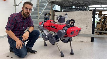 Des scientifiques suisses ont mis au point un robot à quatre pattes qui monte les escaliers avec brio.