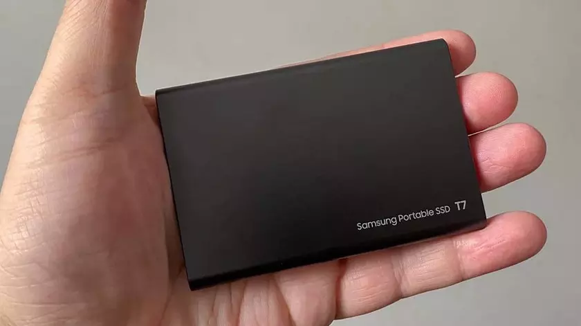Samsung T7 ssd externe photographes