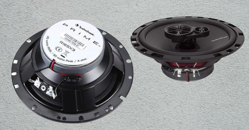 Rockford Fosgate R165X3 haut-parleurs de porte 6.5 pouces pour les basses
