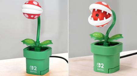 Un appareil photo amusant en forme de Piranha Plant de Super Mario a été annoncé pour la Nintendo Switch 2