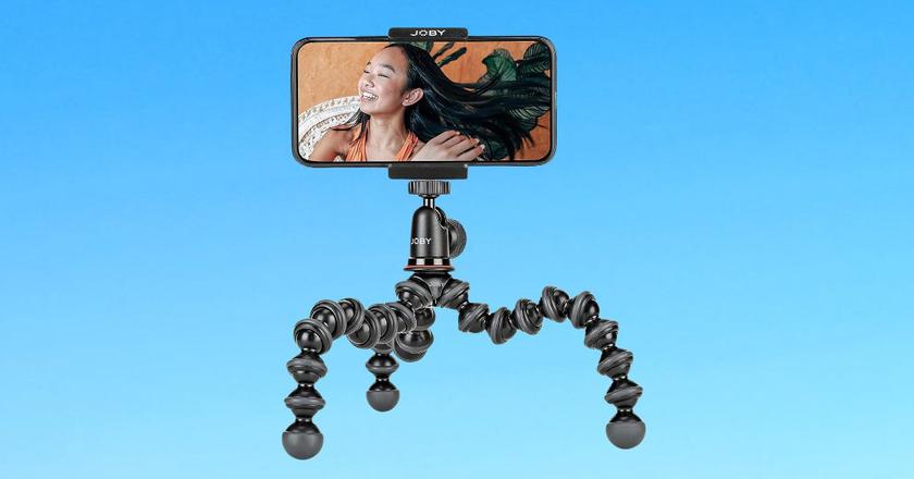 Joby GorillaPod 1K GripTight Mount PRO Kit meilleur support de téléphone pour filmer
