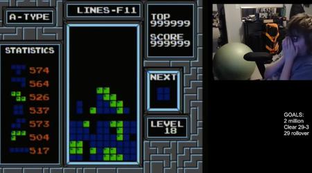 Willis Gibson, 13 ans, originaire des États-Unis, est devenu la première personne à avoir terminé TOUT le jeu Tetris (vidéo).