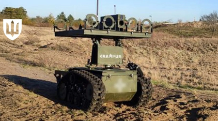 Les forces de défense ukrainiennes vont bientôt recevoir le complexe robotisé de lance-flammes KRAMPUS