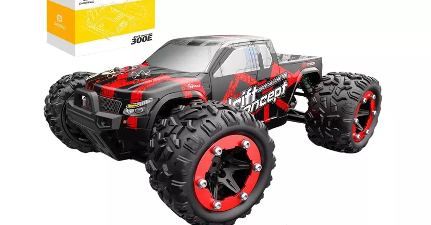 DEERC Voiture RC sans balais 300E Voiture RC à moins de 200 euros