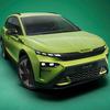 Vue avant du Skoda Elroq RS