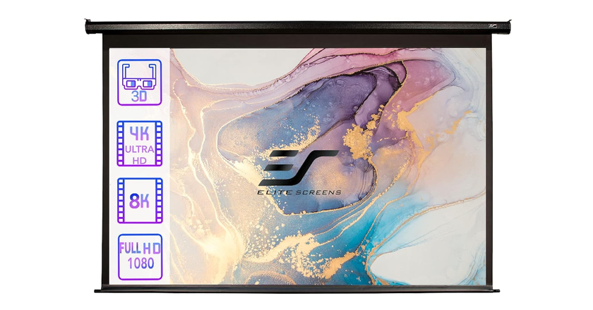 Elite Screens Electric Spectrum Ceiling écran de projection haute qualité 4K