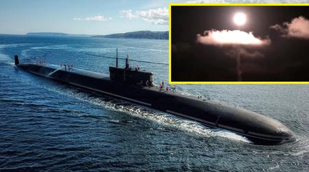 Le sous-marin à propulsion nucléaire Empereur Alexandre III a lancé le missile balistique intercontinental SS-NX-30, qui a une portée de 9 300 kilomètres et peut transporter des unités nucléaires hypersoniques.
