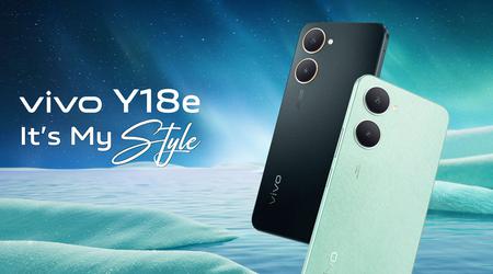 vivo Y18e : écran 90Hz, puce MediaTek Helio G85, protection IP54 et batterie 5000mAh
