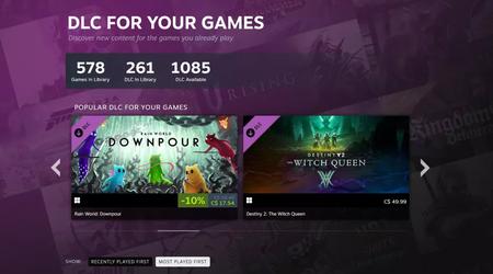 Steam a une nouvelle section où les joueurs peuvent recommander des add-ons