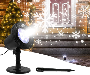 Projecteur de flocons de Noël Anborzest
