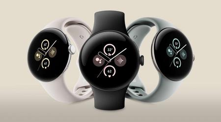 Google Pixel Watch 2 - Snapdragon W5+ Gen 1, 24 heures d'autonomie, charge rapide, IP68 et services Google à partir de 350 dollars.