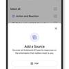 Miniature du second écran de l'application NotebookLM