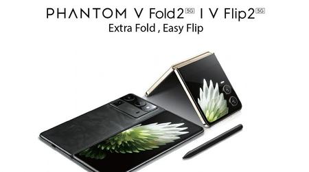 Sans attendre l'annonce : Tecno a ouvert les précommandes pour les smartphones pliables Phantom V Fold 2 et Phantom V Flip 2.